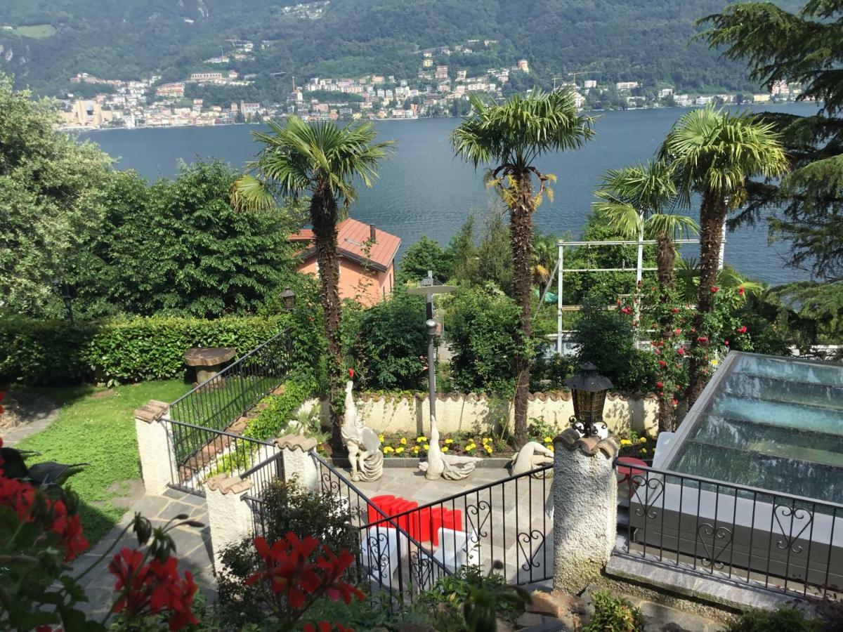 Mon Amour Appartamento In Villa Vista Lago A Lugano-Melide Exterior photo